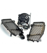 Trail Tech Radiator Fan Cooling Kit W/ Black Braces For KTM 125-